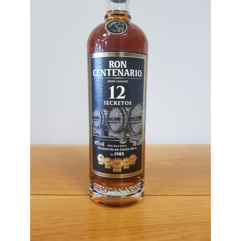 RHUM RON CENTENARIO12 SECRETOS