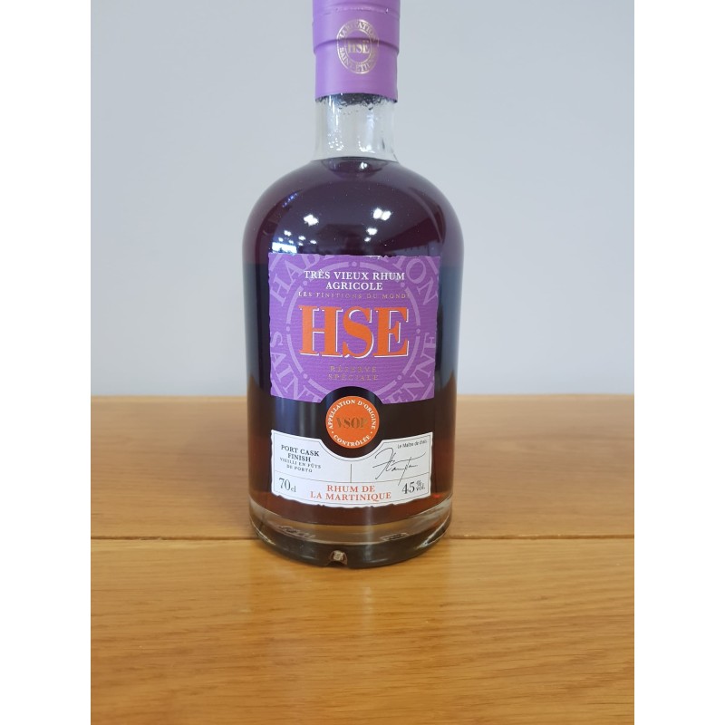 RHUM HSE VIELLI EN FUTS DE PORTO VSOP